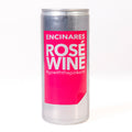 Lata de vino rosado